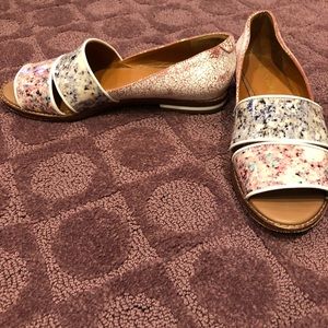 Rebecca Minkoff Leather Open Toe Loafers